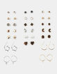 FULL TILT 20 Pair Moon & Star Earrings image number 1