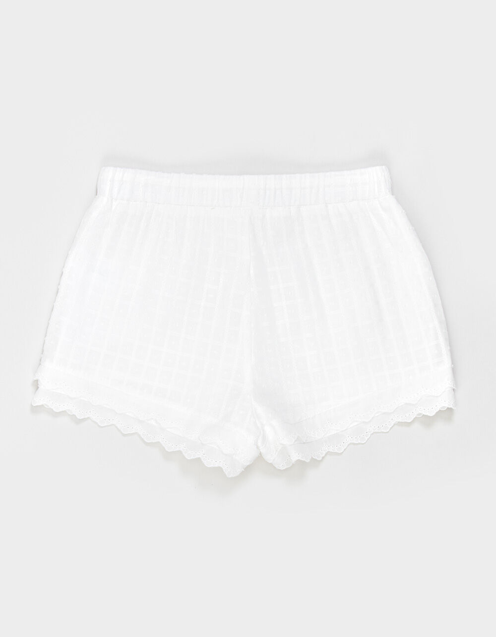 FULL TILT Swiss Dot Girls Shorts - WHITE - XL | Tillys