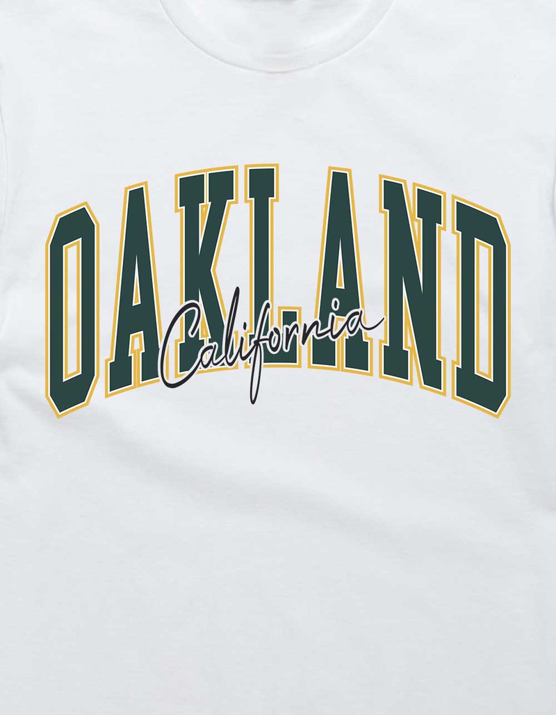 OAKLAND California Script Unisex Tee image number 1