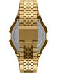 TIMEX T80 Rainbow 34mm Stainless Steel Gold Bracelet Watch image number 3