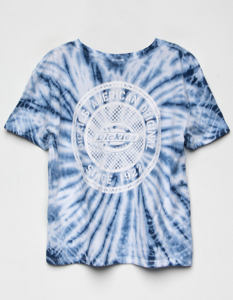 DICKIES Tie Dye Icon Check Girls Tee image number 0