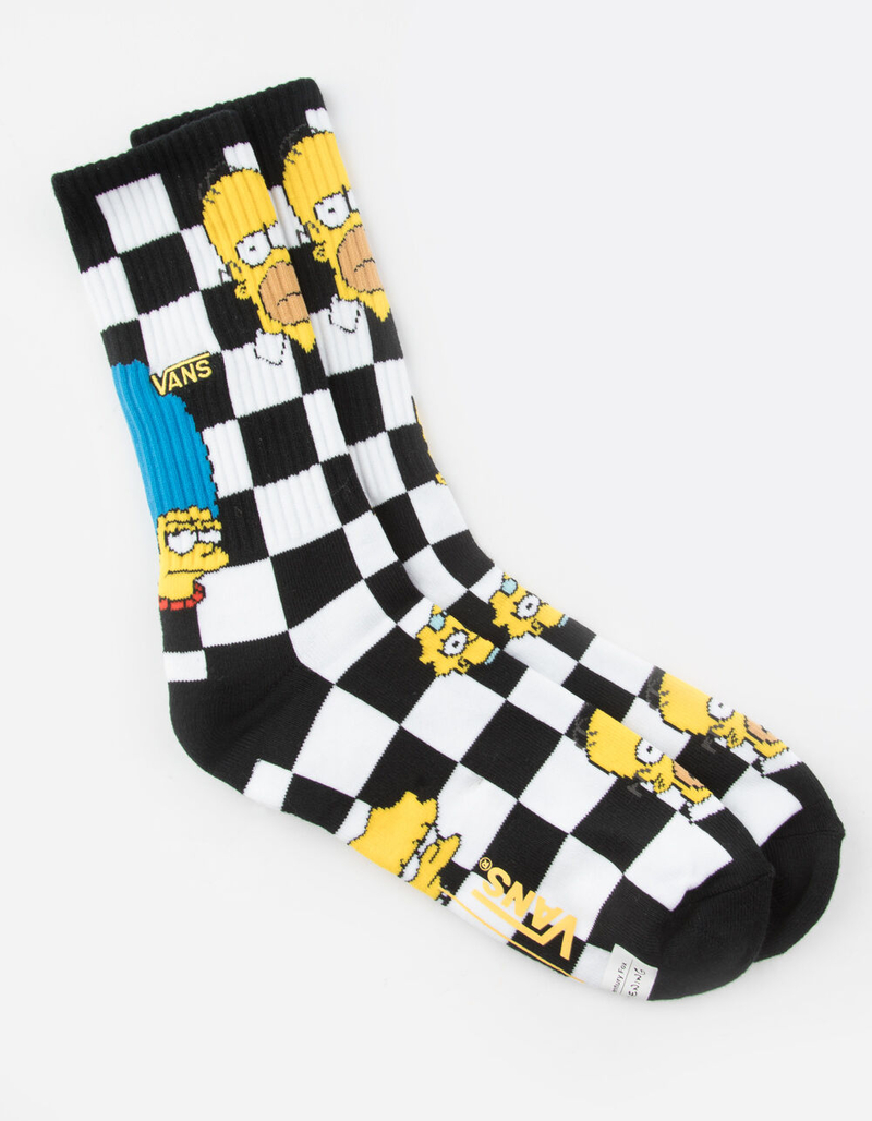 VANS x The Simpsons Mens Crew Socks image number 1
