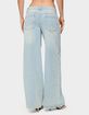 EDIKTED Teela Lacey Low Rise Carpenter Jeans image number 3