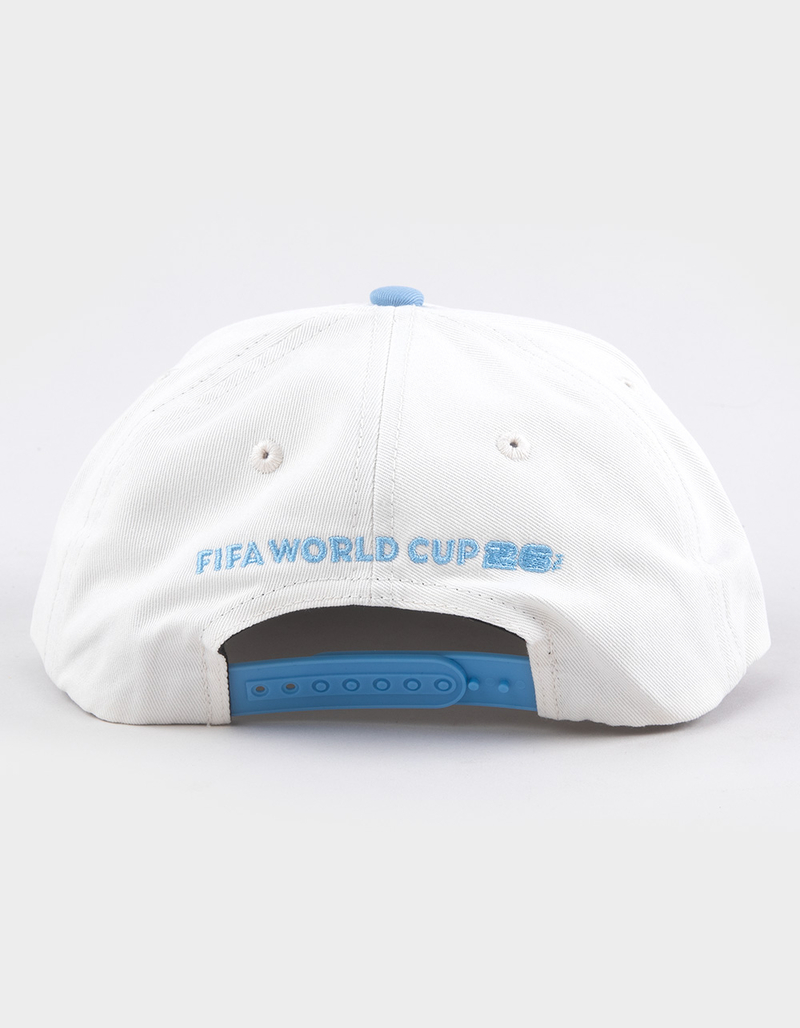 FIFA World Cup 2026&trade; Argentina Wall Natural Snapback Hat image number 2
