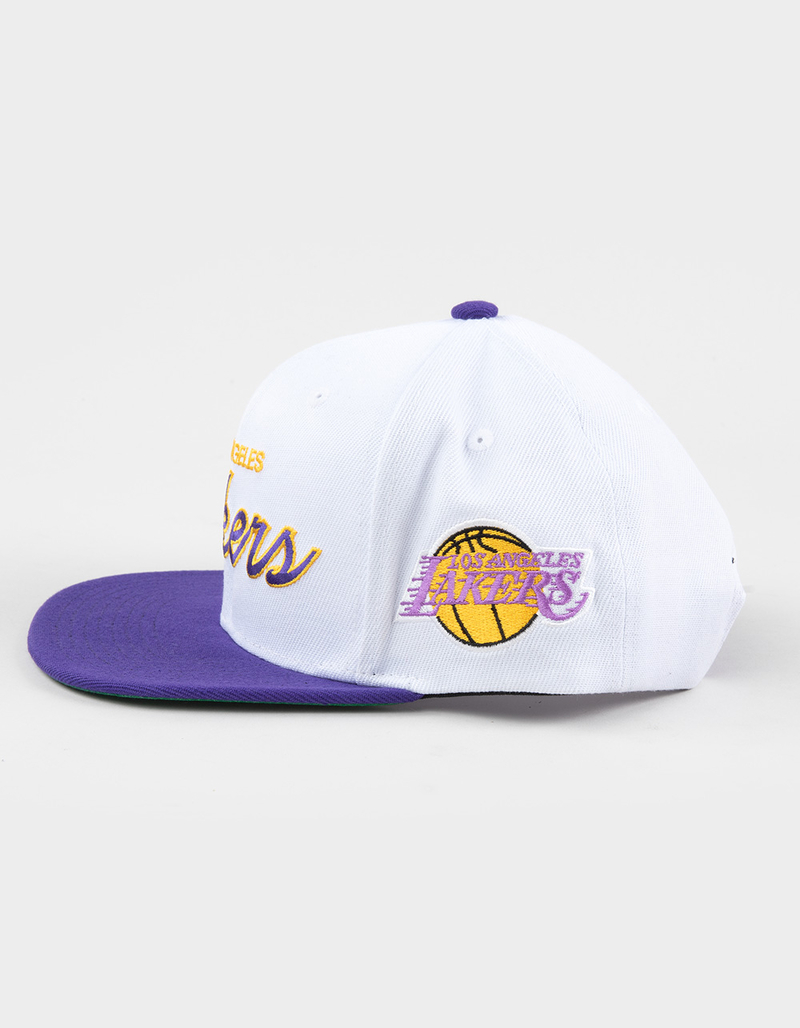 MITCHELL & NESS Los Angeles Lakers 94 Draft Snapback Hat image number 2