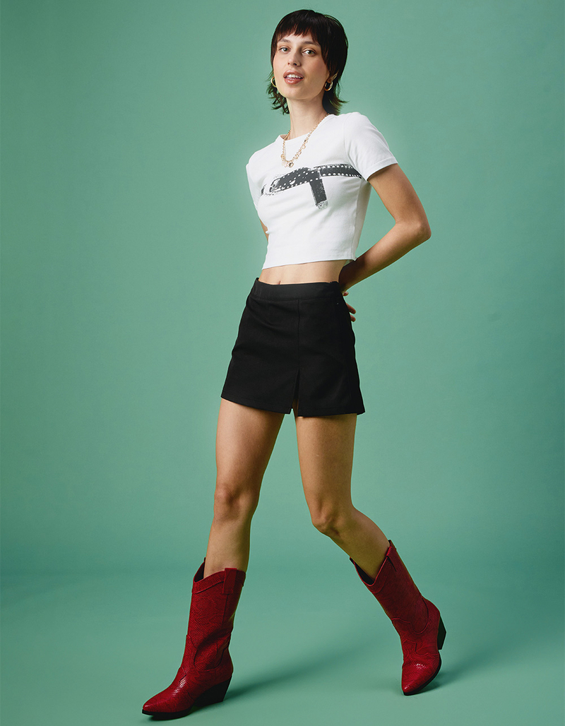 RSQ Womens Basic Mini Skort image number 5