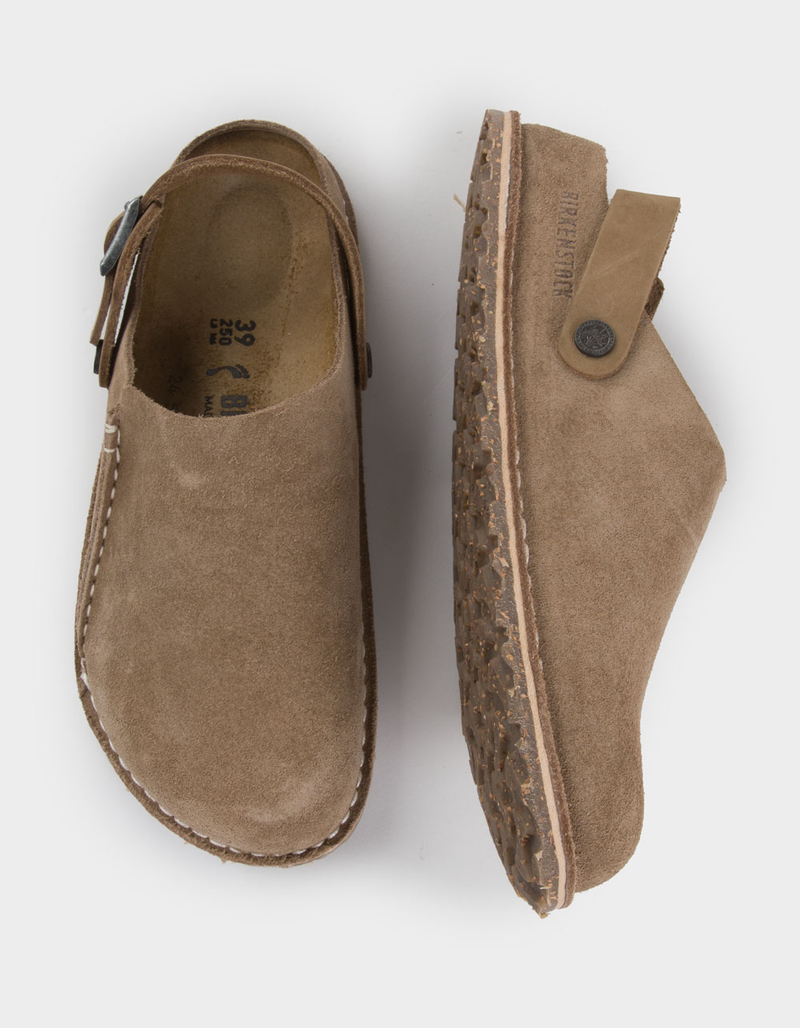 BIRKENSTOCK Lutry Premium Suede Womens Clogs image number 4