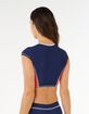 RIP CURL Surf Tide Womens Swim Crop Top image number 2