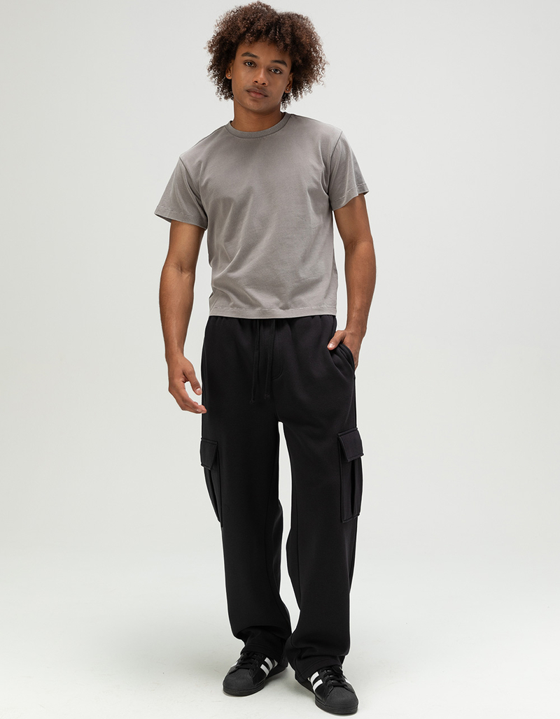 RSQ Mens Baggy Cargo Sweatpants image number 9