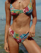 POOLSIDE PARADISO Wildflower Basic Bikini Bottoms image number 5