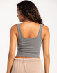 TILLYS Square Neck Womens Tank Top image number 3