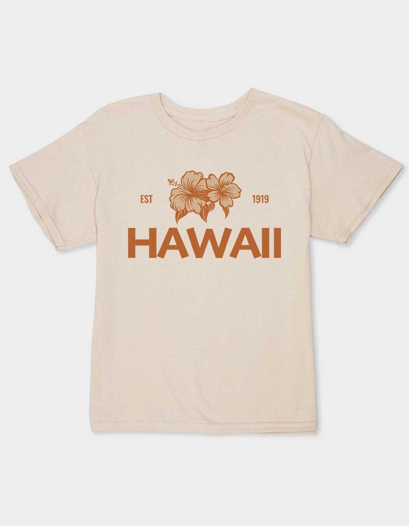 HAWAII Hibiscus Unisex Kids Tee image number 0