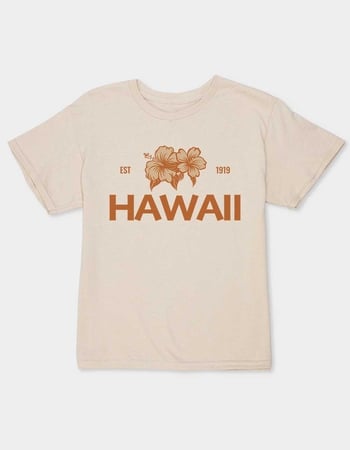 HAWAII Hibiscus Unisex Kids Tee Primary Image
