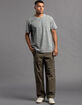 RSQ Mens Acid Wash Oversized Tee image number 6