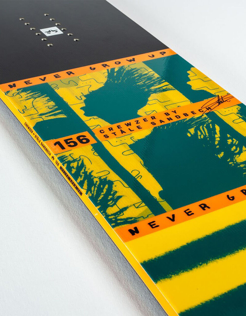 ROME SNOWBOARDS Stale Crewzer 160 Wide Snowboard image number 2
