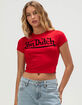 VON DUTCH Legendary Womens Baby Tee image number 2