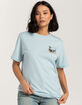 LAST CALL CO. Sunny Place For Shady People Womens Boyfriend Tee image number 2