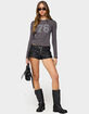 EDIKTED Kaisley 76 Long Sleeve Tee image number 10