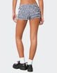 EDIKTED Gingham Scrunch Shorts image number 5