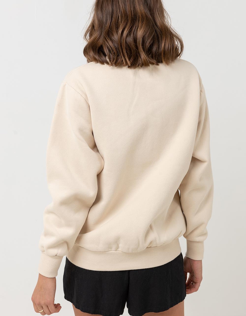 RHYTHM Classic Brand Womens Crewneck Sweatshirt image number 2