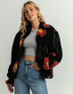 OBEY Marino Womens Reversible Sherpa Jacket image number 1