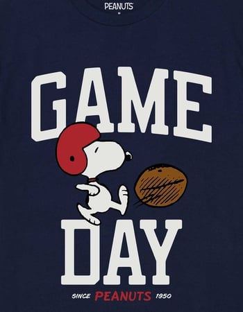 PEANUTS Game Day Football Unisex Tee Alternative Image