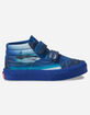 VANS x Shark Week Sk8-Mid Reissue V Kids Velcro Shoes image number 1