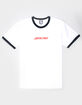 SANTA CRUZ Strip Mens Ringer Tee image number 1