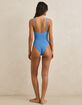 RHYTHM Lola Check Underwire One Piece Swimsuit image number 3