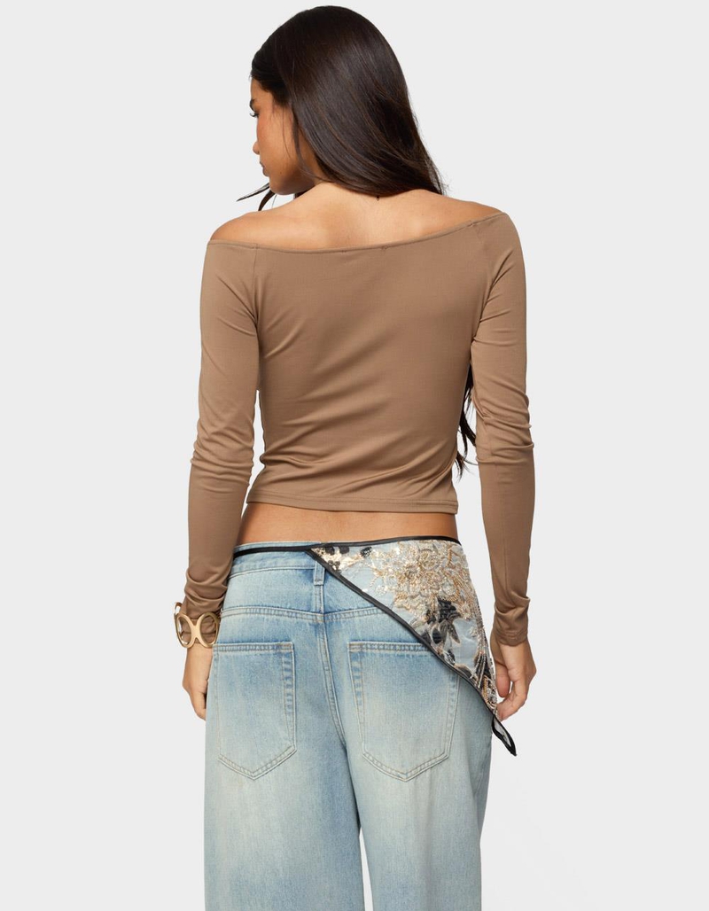 EDIKTED Tahlia Off Shoulder Top image number 2