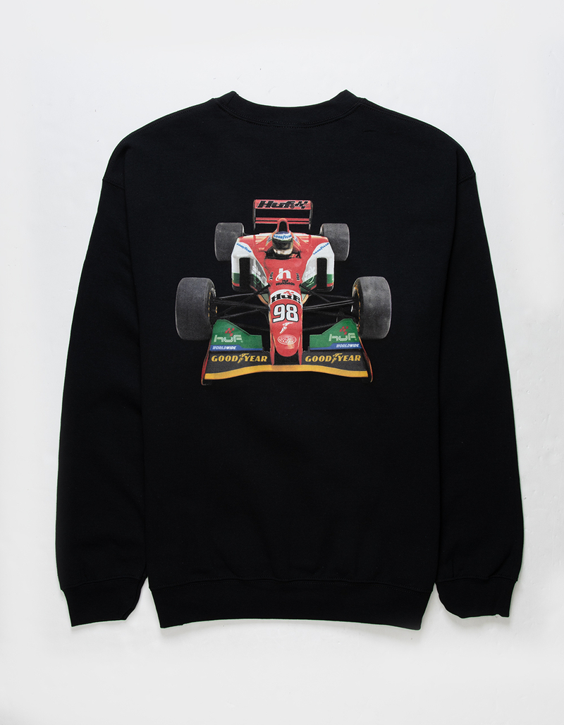 HUF x Goodyear F1 Racing Mens Crewneck Sweatshirt image number 0