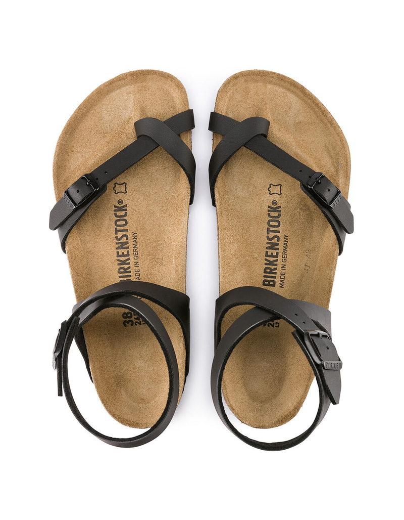 BIRKENSTOCK Yara Womens Black Sandals image number 1
