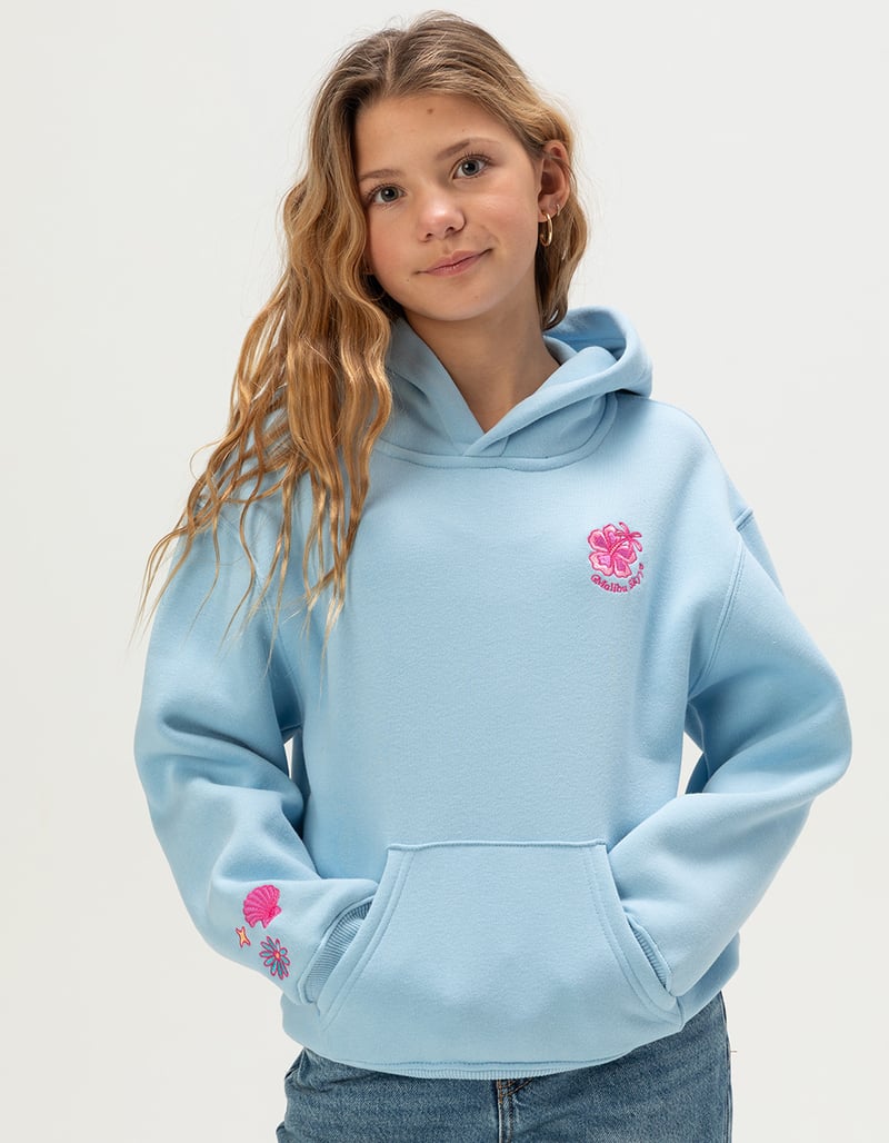MALIBU SKYYE Hibiscus Girls Hoodie image number 3