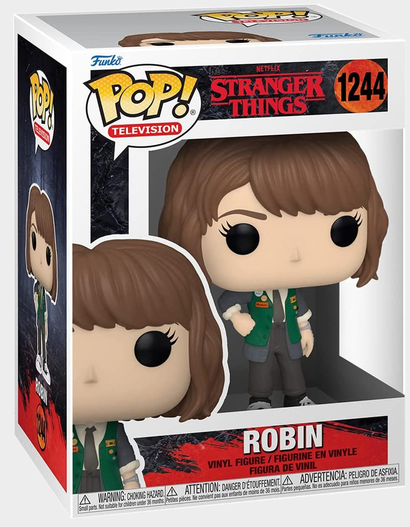 FUNKO POP! x Stranger Things - Robin Vinyl Figure image number 0