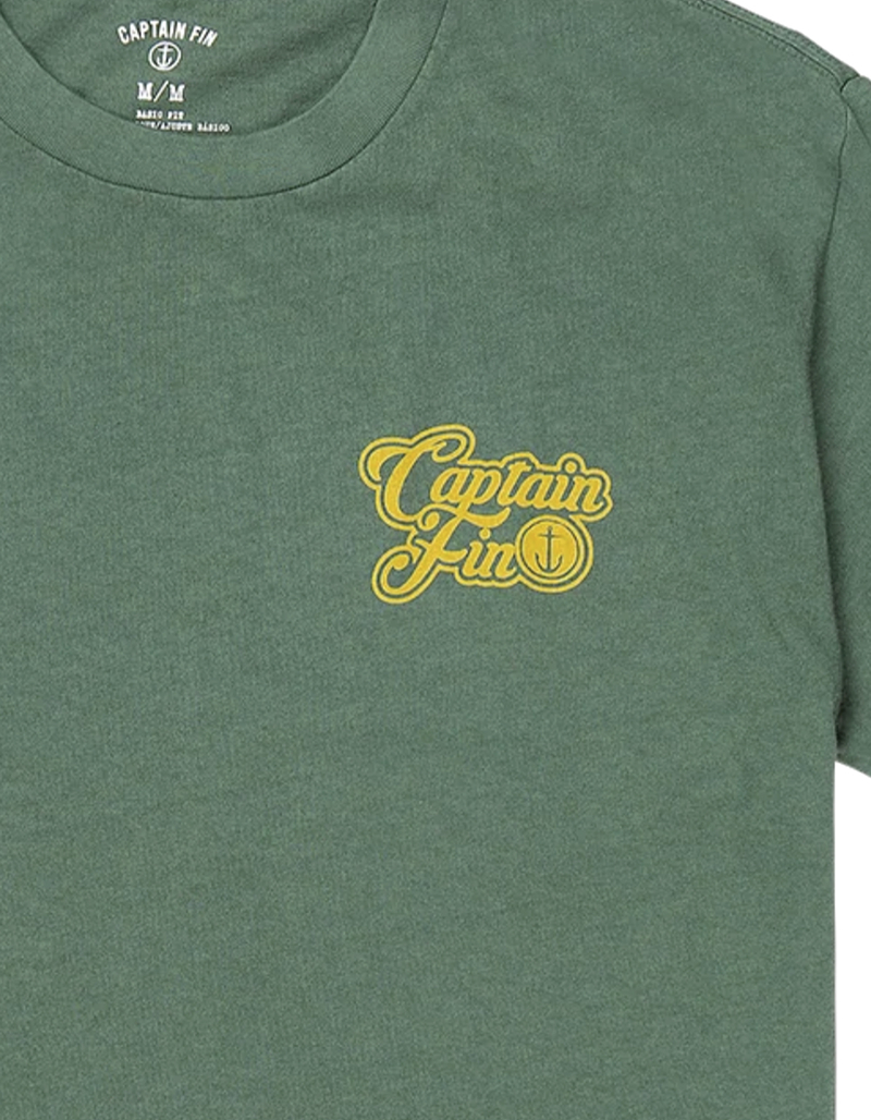 CAPTAIN FIN Oh Yeah Logo Mens Tee image number 3