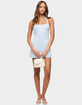 EDIKTED Zephie Striped Halter Mini Dress image number 5