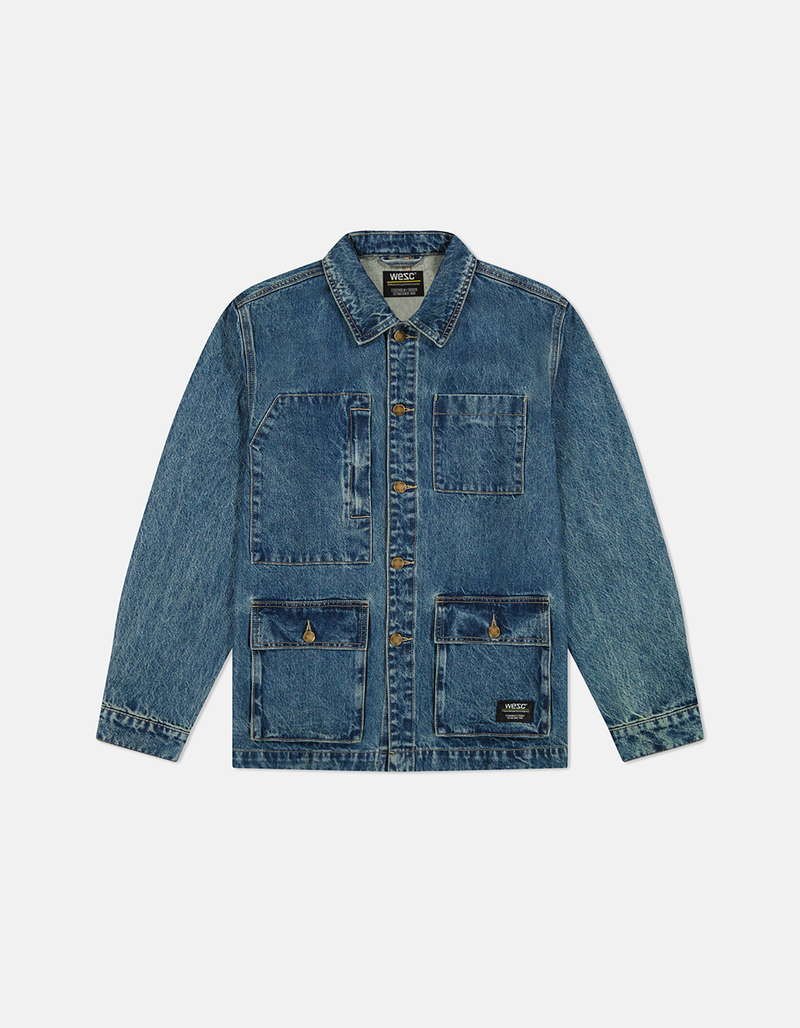 WESC Denim Mens Chore Jacket image number 0