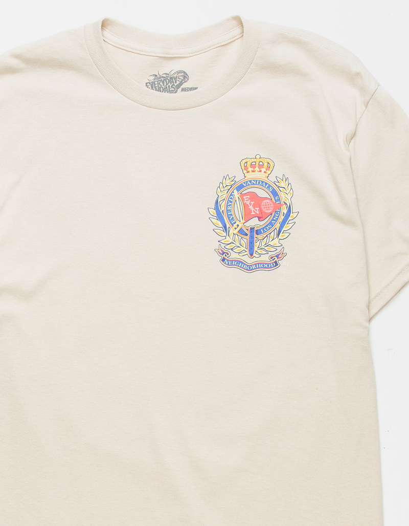 EVERYDAY VANDALS Crest Mens Tee image number 2