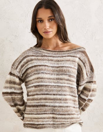 RHYTHM Baklava Knit Womens Sweater RHYTHM Baklava Knit Womens Sweater Primary Image