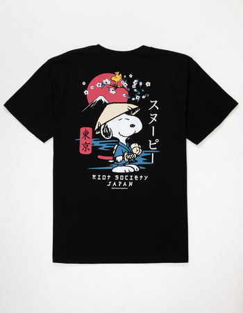 RIOT SOCIETY x Peanuts Samurai Boys Tee Alternative Image