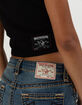 TRUE RELIGION Logo Womens V-Notch Tee image number 5