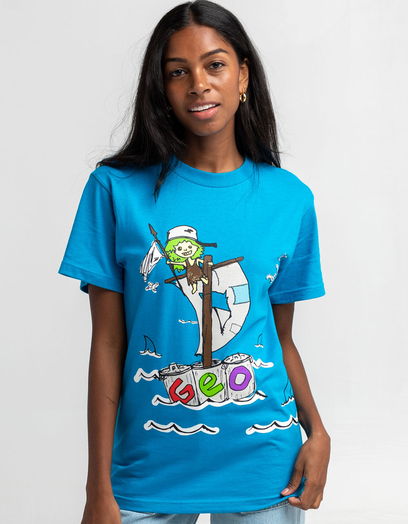 THE GEOMETRO PARTY Pothead At Sea Womens Tee image number 0