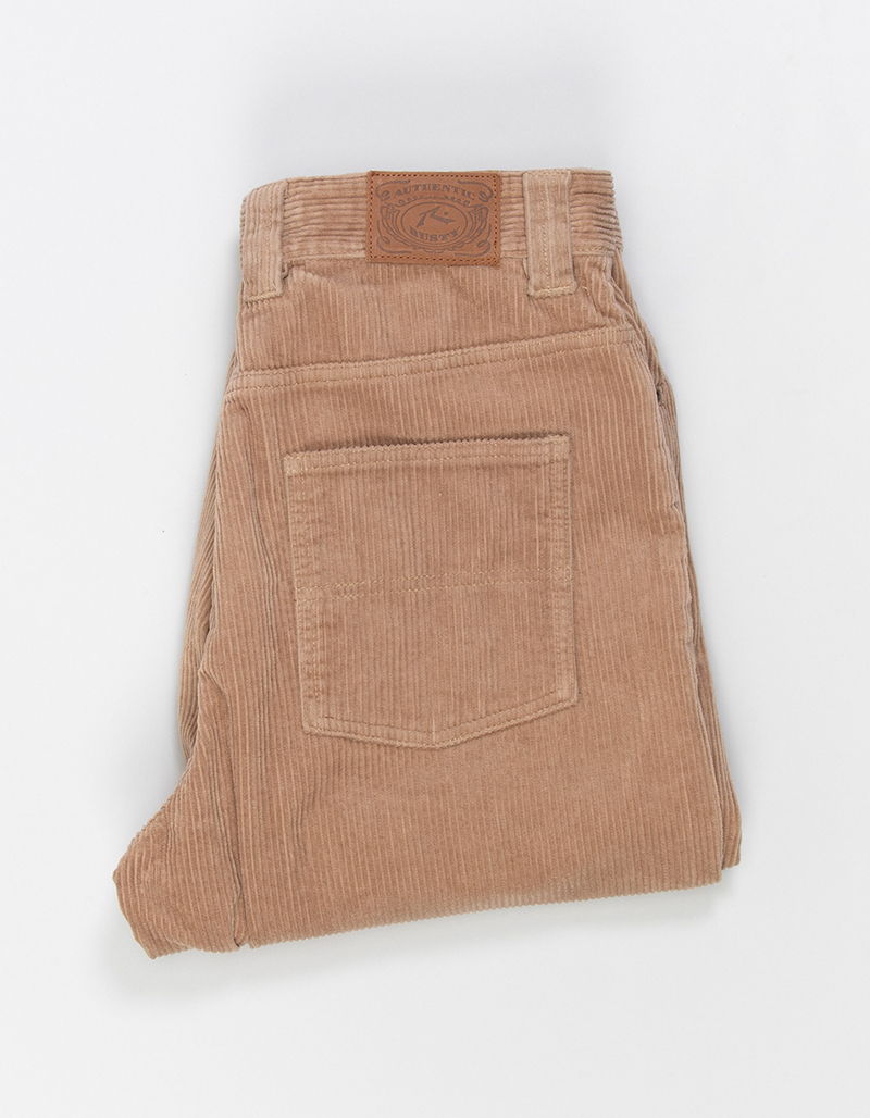 RUSTY Rifts Mens Chunky Corduroy Loose Pants LATTE Tillys
