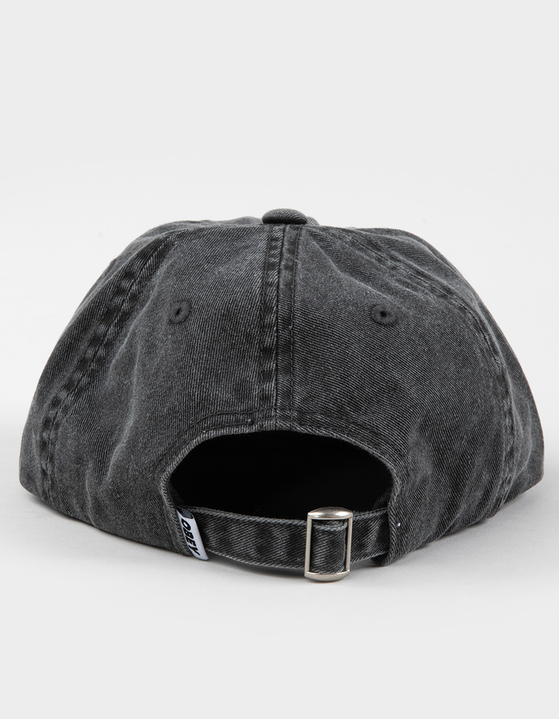 OBEY Pigment Bold 6 Panel Strapback Hat image number 2