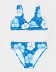 CORAL & REEF Blue Dream Girls Bralette Bikini Set image number 1