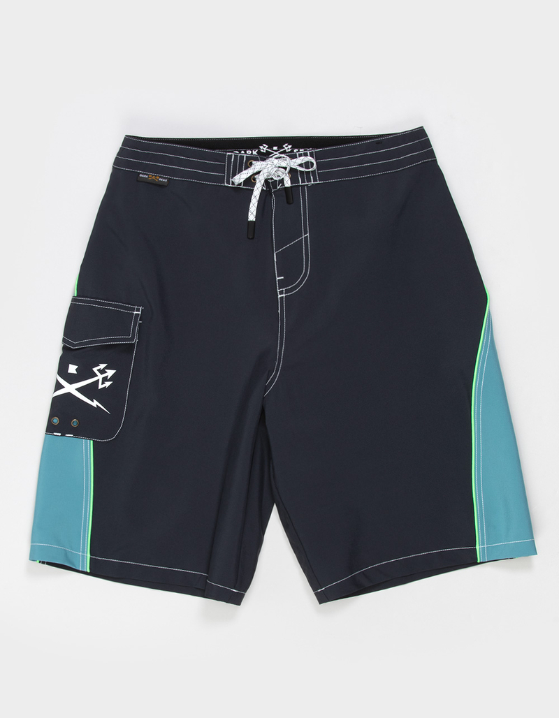 DARK SEAS Time Warp Mens Boardshorts image number 0