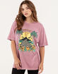 QUIKSILVER Little Paradise Womens Oversized Tee image number 4
