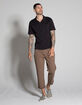 RSQ Straight Cropped Dirt Mens Chino Pants image number 2