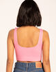 TILLYS Seamless Rib Notch Cut Womens Tank Top image number 3