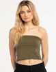 DICKIES Womens Knit Tube Top image number 2